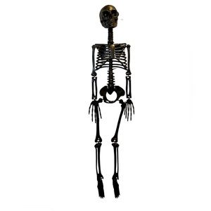 Black skeleton decor